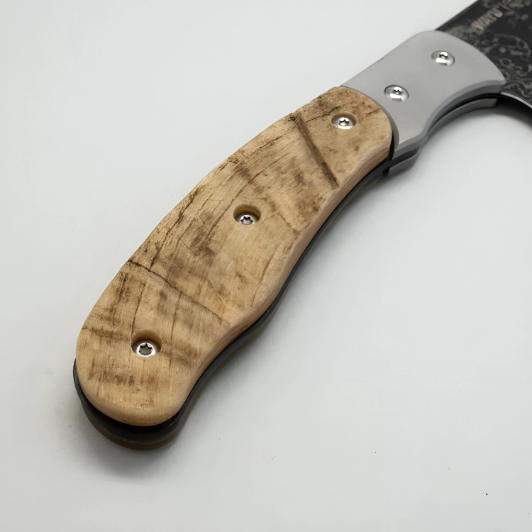 CUCHILLO CAVEMAN DAMASCUS WAYU - 2