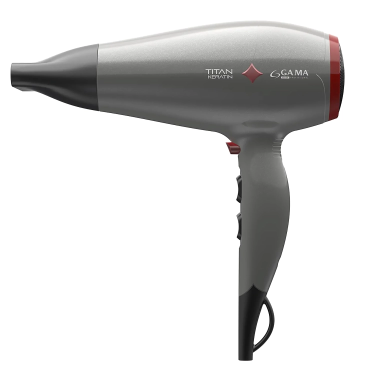 SECADOR GA.MA TITAN KERATIN | BRILLO SUPERIOR EN GRIS - 2