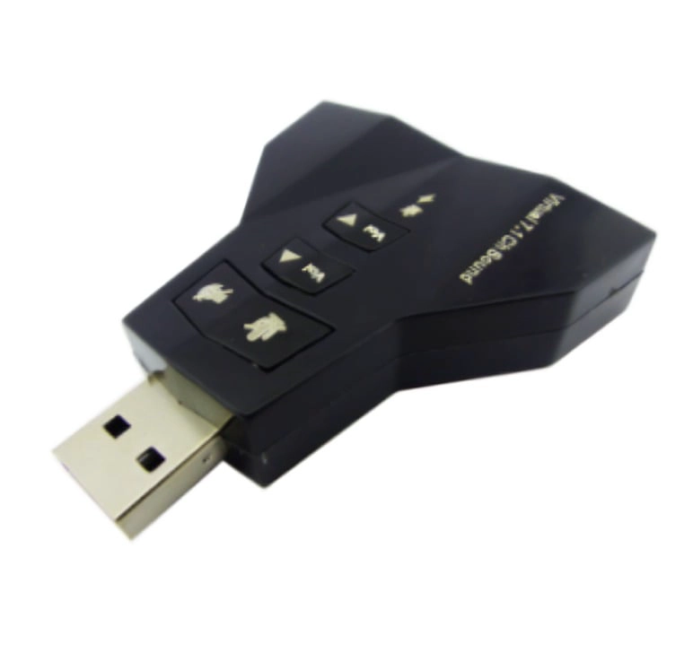 ADAPTADOR 7.1 AUDIO DOBLE A USB - 3