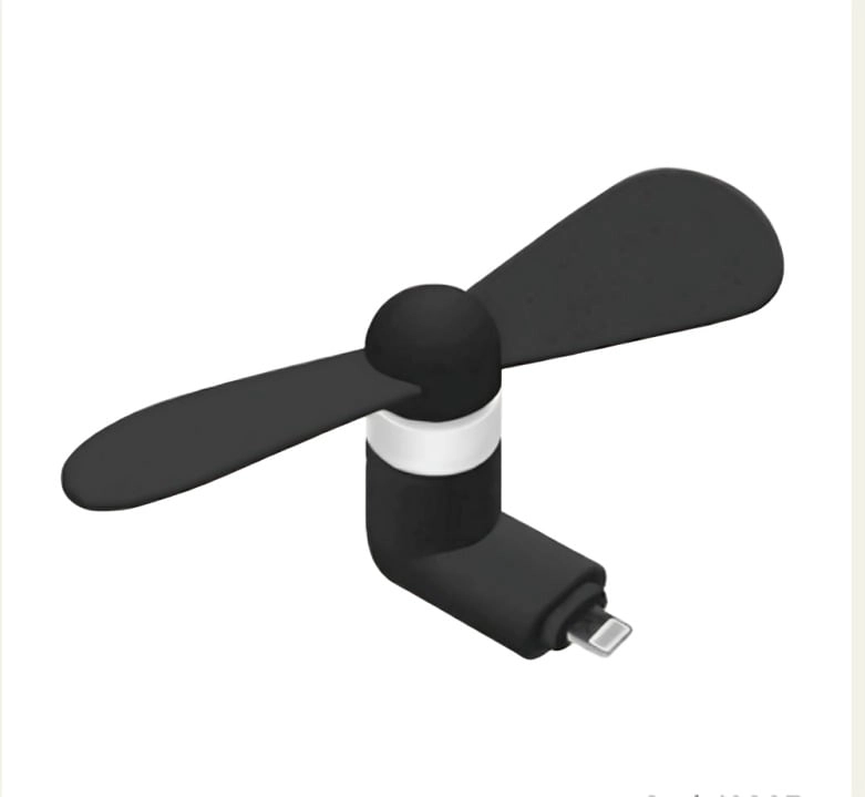 VENTILADOR MINI PARA SMARTPHONE IPHONE - 1