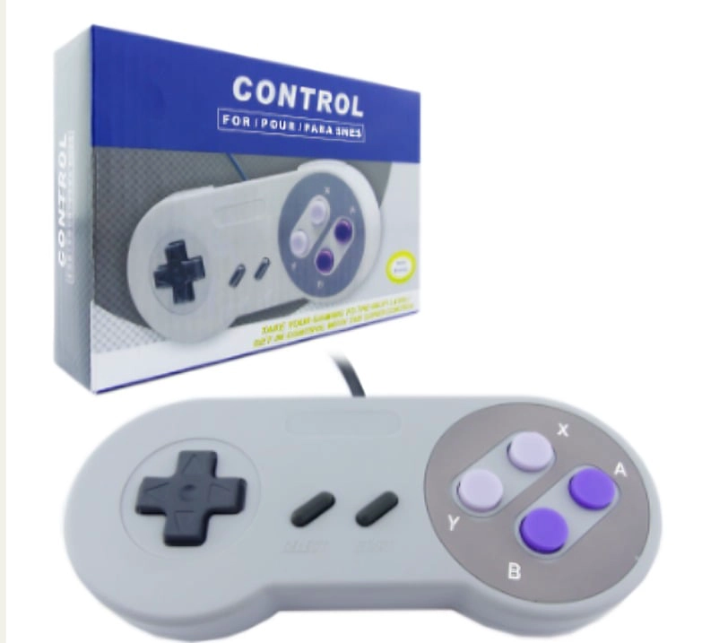 GENÉRICO JOYSTICK PARA PC USB TIPO SUPER NINTENDO RETRO