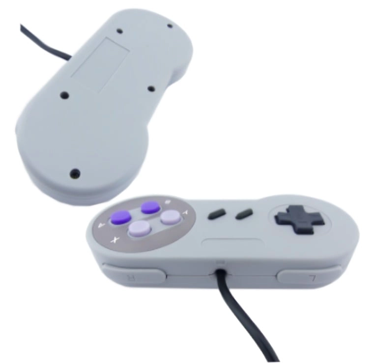 JOYSTICK PARA PC USB TIPO SUPER NINTENDO RETRO - 2