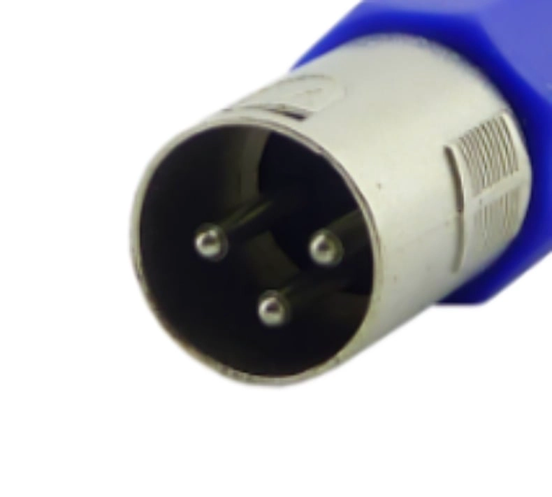 PACK 4 CONECTOR CANON MACHO XLR ALTA CALIDAD - 1
