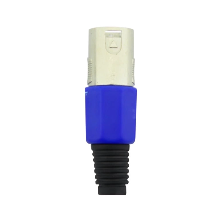 PACK 4 CONECTOR CANON MACHO XLR ALTA CALIDAD - 3