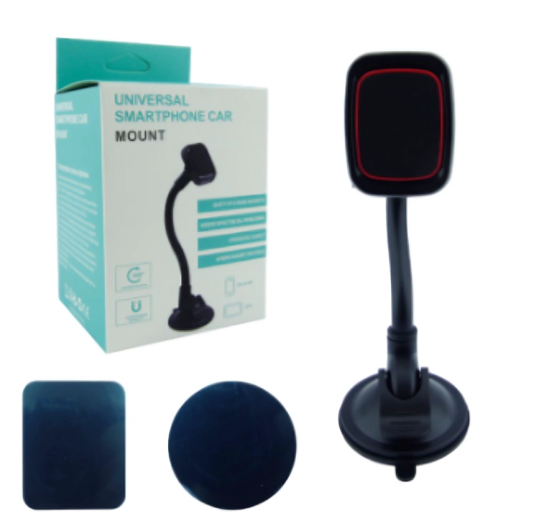 PORTA SMARTPHONE CARBON BRAZO FLEXIBLE CON IMAN CUADRADO - 3