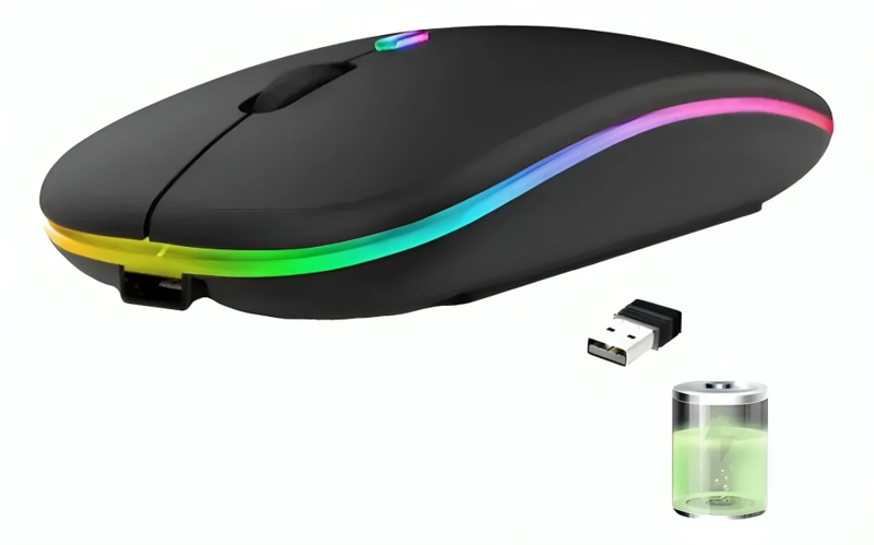 MOUSE ERGONOMICO USB COLORES WB7398 - 1