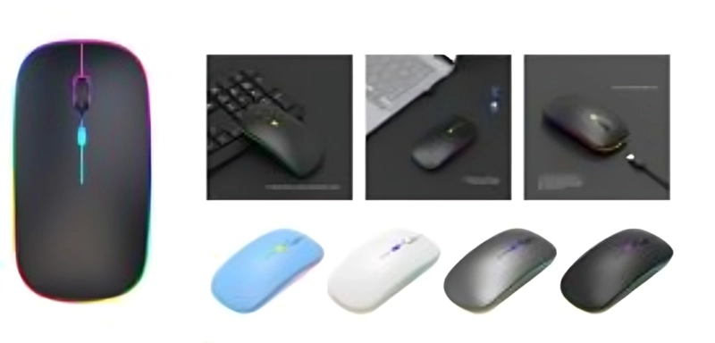 MOUSE ERGONOMICO USB COLORES WB7398 - 2