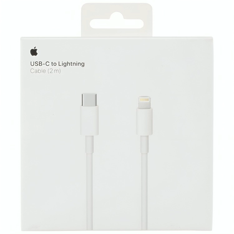 GENÉRICO CABLE P/IPHONE A TYPE-C DATOS Y CARGA FAST CHARGE 1 M BLANCA
