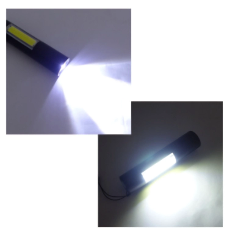 LINTERNA 1 LED Y1 COB METAL ZOOM VERDE - 1