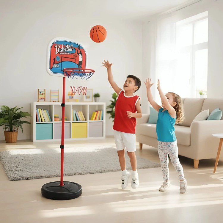 ARO DE BASQUETBOL INFANTIL CON PEDESTAL - 1