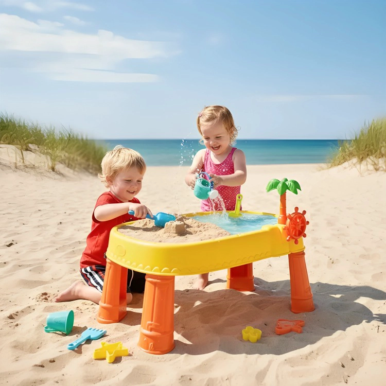 MESA DE JUEGOS DE PLAYA INFANTIL CON ACCESORIOS - 3