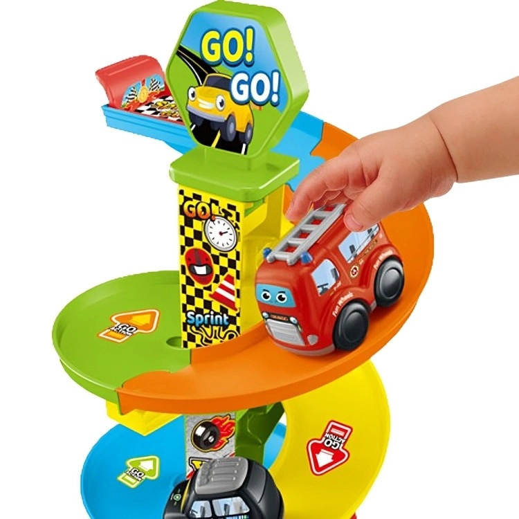AUTOPISTA DE CARRERAS INFANTIL CON DESLIZAMIENTO - 3