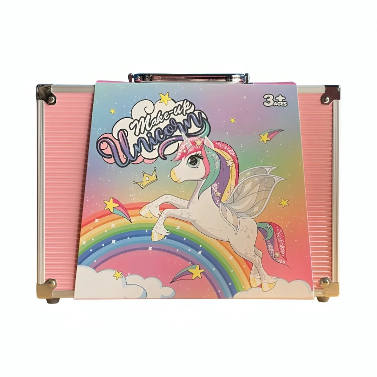 KIT DE MAQUILLAJE INFANTIL DE UNICORNIO EN MALETA - 2