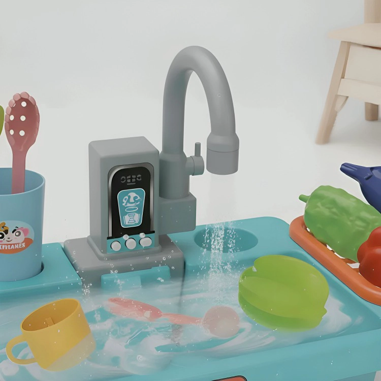 JUEGO DE LAVAPLATOS INFANTIL CON ACCESORIOS - 3