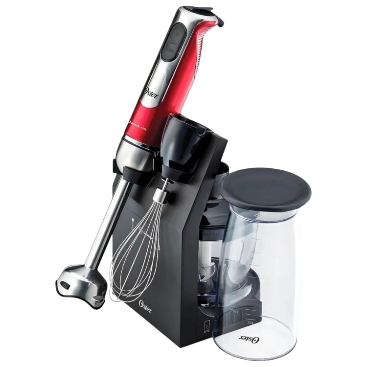 BATIDORA OSTER® DE INMERSION CON ACCESORIOS FPSTHB2801 051 ROJO - 4