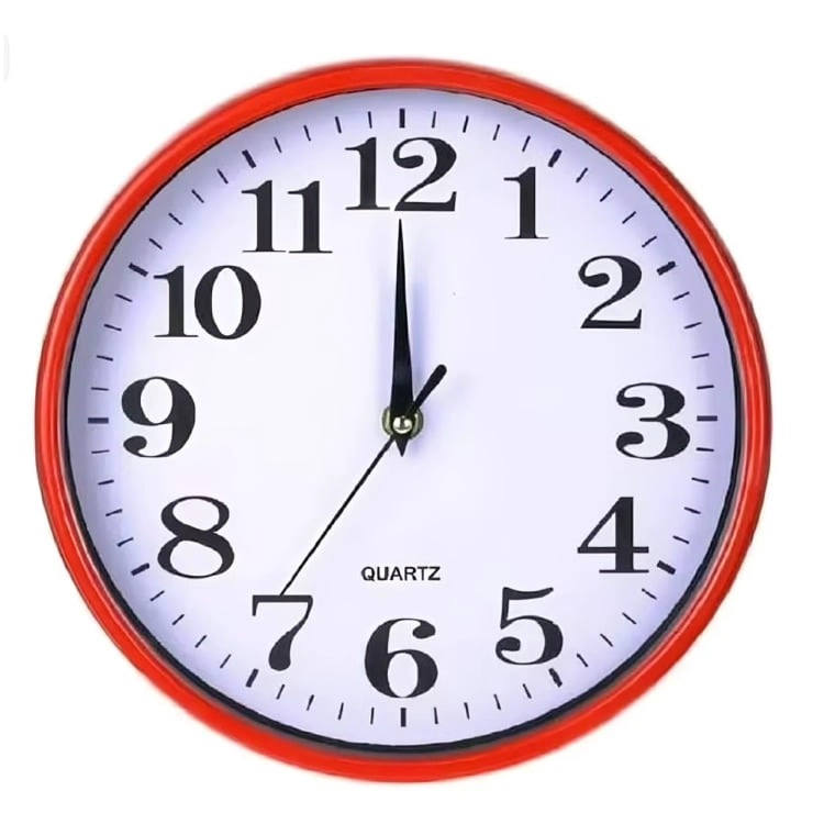 RELOJ DE PARED GRANDE 22,5 CM REDONDO - 1