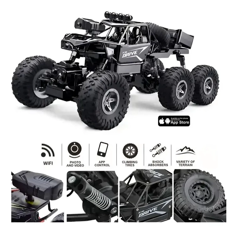 VEHICULO R/C TODOTERRENO 6WD 1:12 - 2