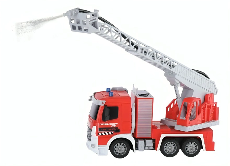 CAMION DE BOMBEROS 1:24 A CONTROL REMOTO ROJO - 2