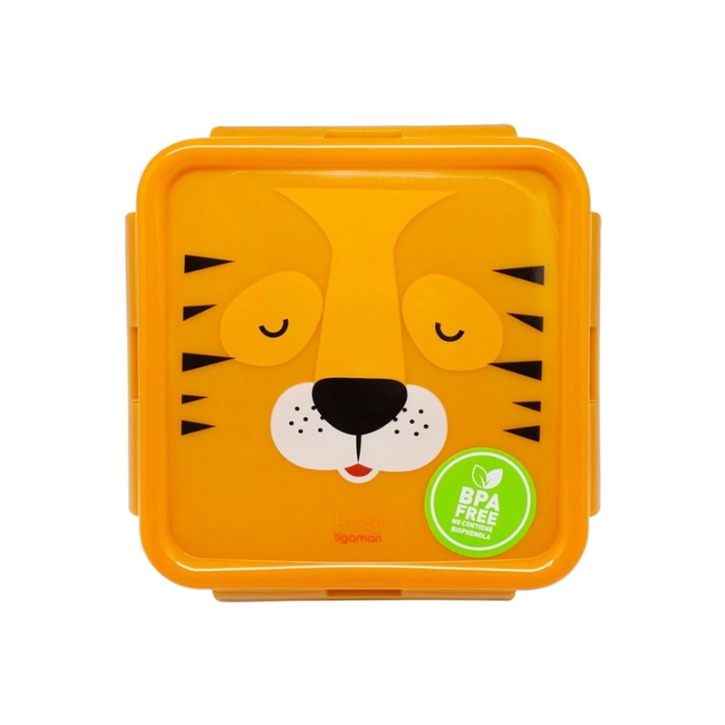 HERMETICO 500ML KIDO ANIMALS AMARILLO - 2