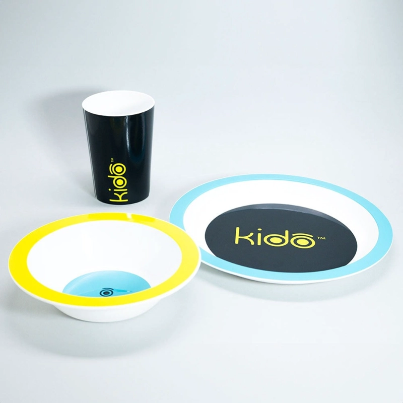 SET DESAYUNO 3 PCS KIDO NEGRO - 3