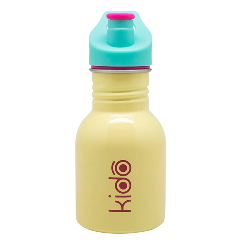 BOTELLA METALICA 335ML KEEP KIDO AMARILLO - 2