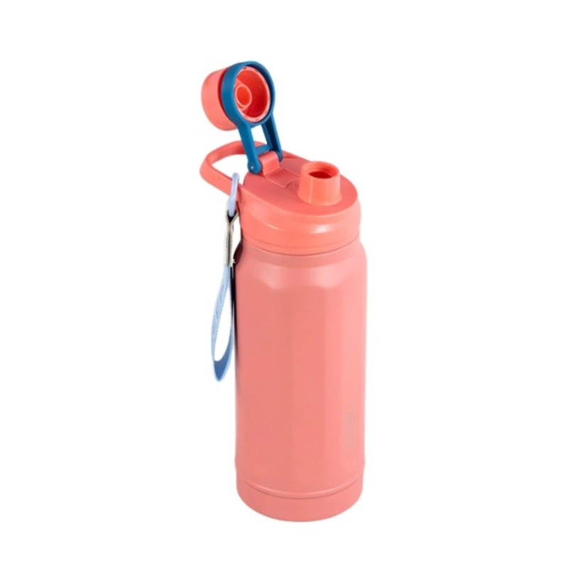 BOTELLA INSULADA STRAP 650ML FLASK KEEP ROSADO - 1