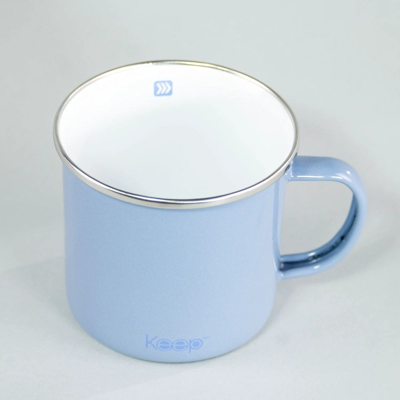 MUG METALICO 16OZ KEEP CELESTE - 2