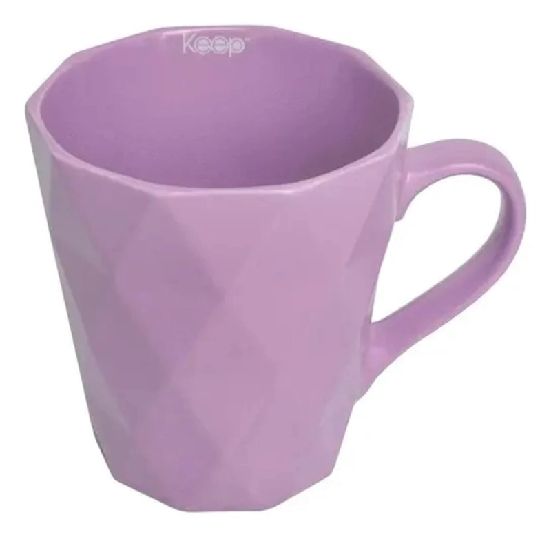 TAZON HEXAGONAL 500 ML (B) KEEP MORADO - 1