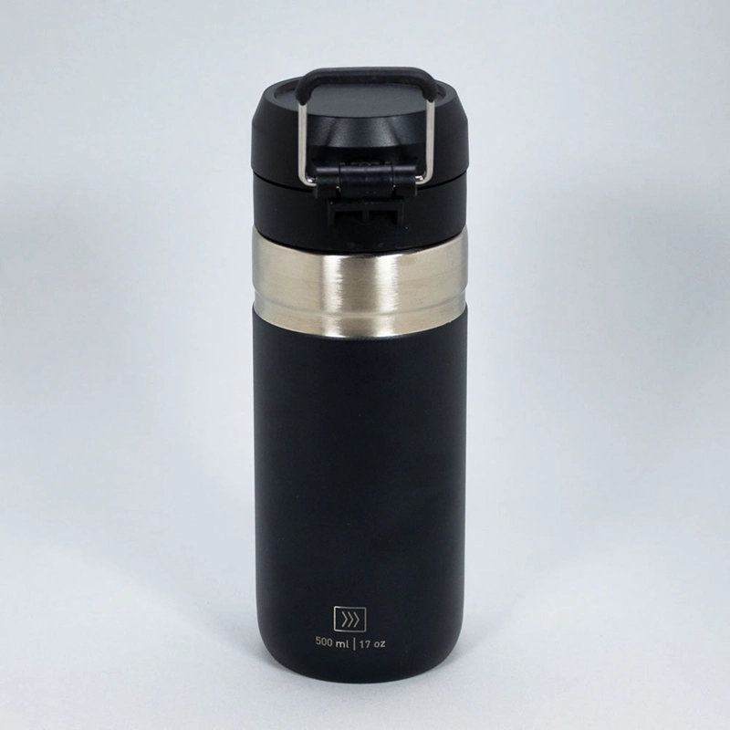 MUG TAKE AWAY TERMICO 500ML KEEP NEGRO - 2