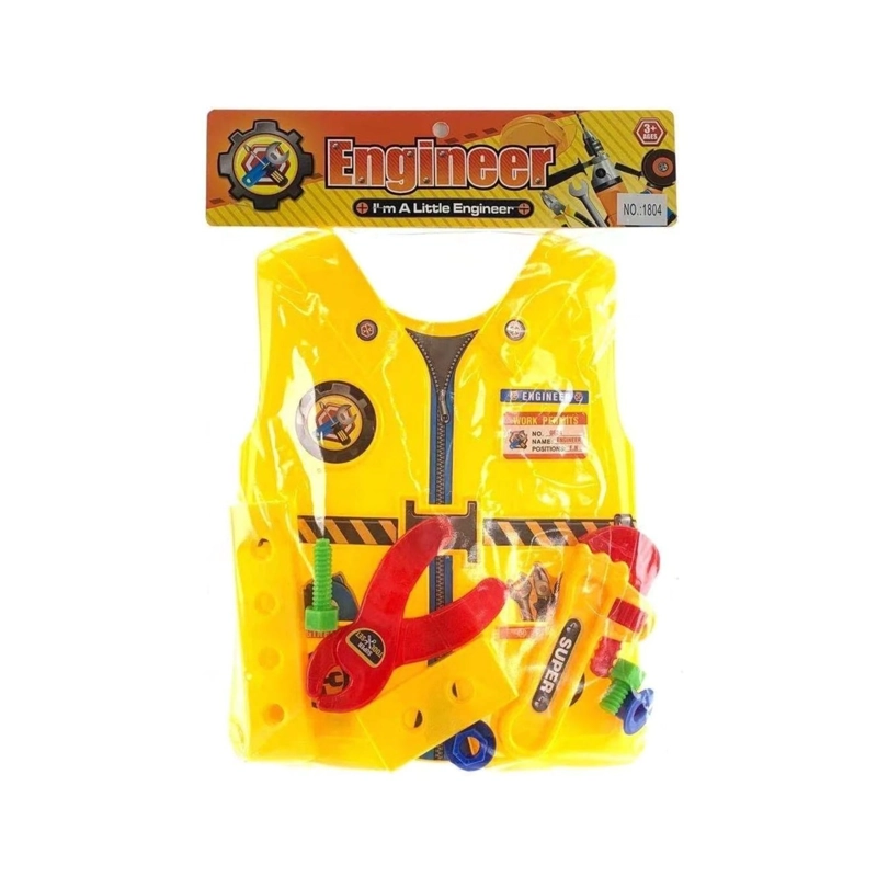 PACK X3 DISFRAZ DE CONSTRUCTOR - 3