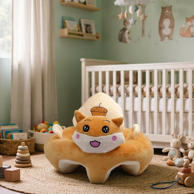 COJIN ASIENTO DE BEBE  BEIGE - 4