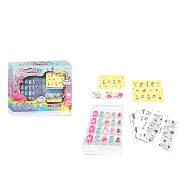 PACK X3 DELUXE NAILS KIT GRANDE 20X26CM - 3