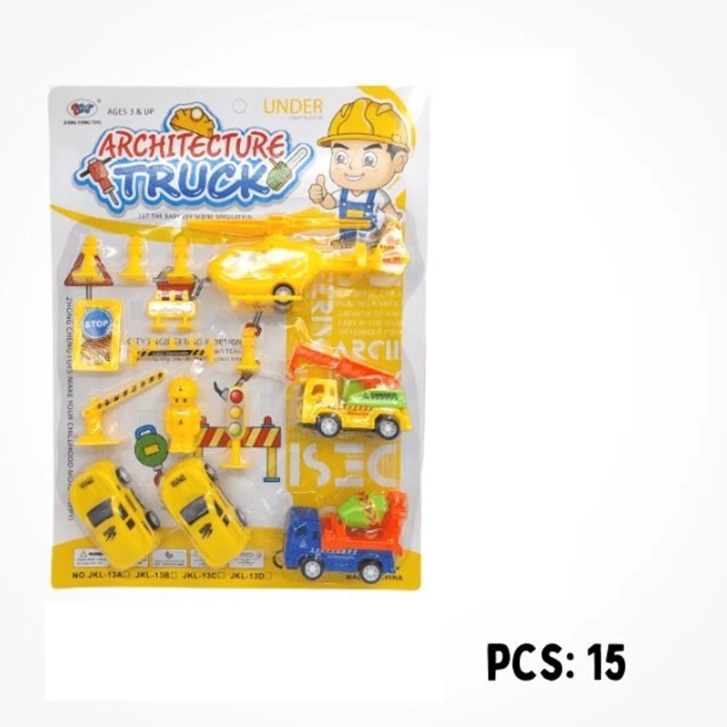 PACK X3 CARTON SET CARRO CONSTRUCTOR - 3