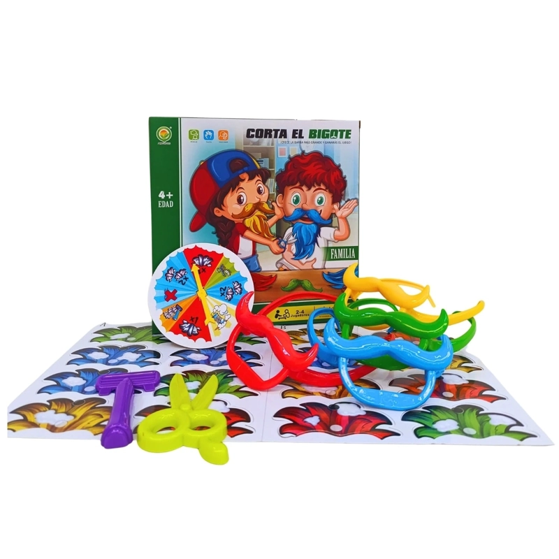 CORTA EL BIGOTE JUEGO DE MESA PARA NIÑOS 4+ - 5
