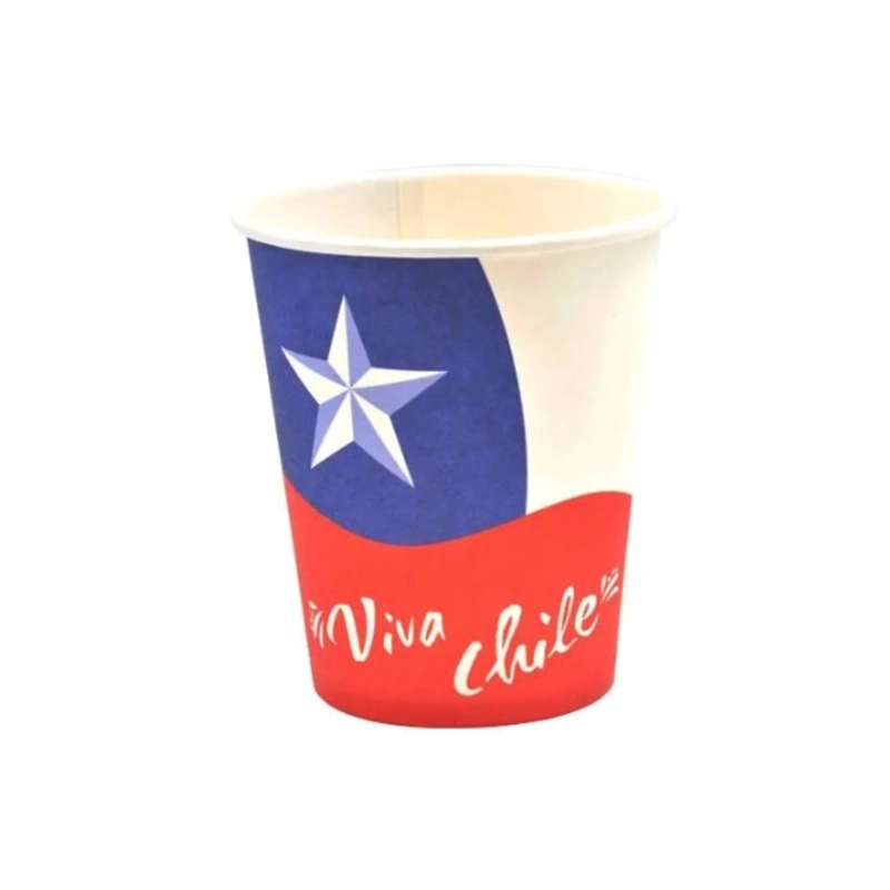 PACK X 4 SET 6 VASOS 270CC. DISEÑO CHILE – BIG PARTY - 1