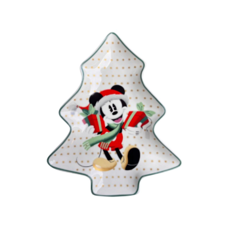 PLATO APERITIVO GRANDE NAVIDAD DISNEY CLASSIC 29X24 CMS - 1
