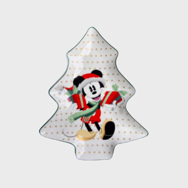 PLATO APERITIVO GRANDE NAVIDAD DISNEY CLASSIC 29X24 CMS - 2