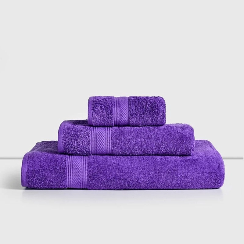TOALLA DE BAÑO 100% ALGODON 450 GRS. 70×140 CM / MORADO – AMERICAN FAMILY BY CANNON - 2