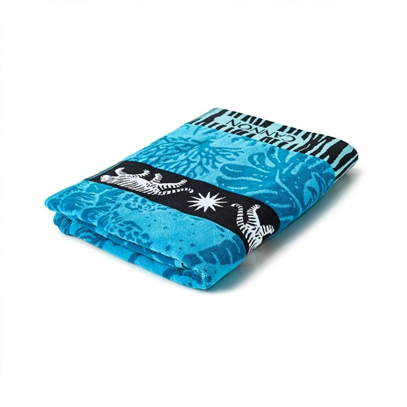 TOALLA DE PLAYA 420GR. 80×160 CM. JACQUARD / LIANA – CANNON - 1
