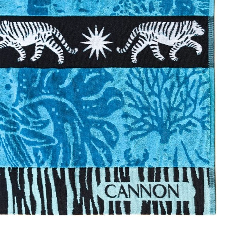 TOALLA DE PLAYA 420GR. 80×160 CM. JACQUARD / LIANA – CANNON - 3