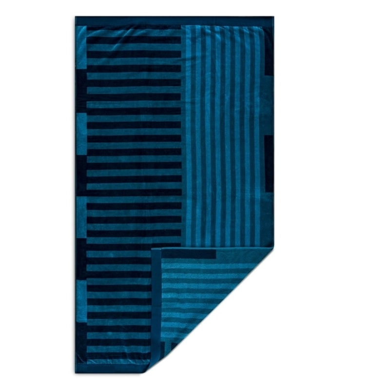 TOALLA DE PLAYA 420GR. 100×180 CM. JACQUARD / NACAR  – CANNON - 3