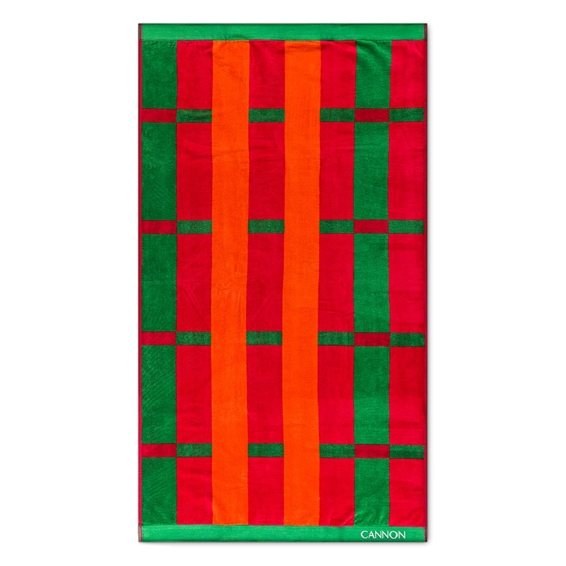 TOALLA DE PLAYA 420GR. 80×160 CM. JACQUARD / CAROLINE – CANNON - 2