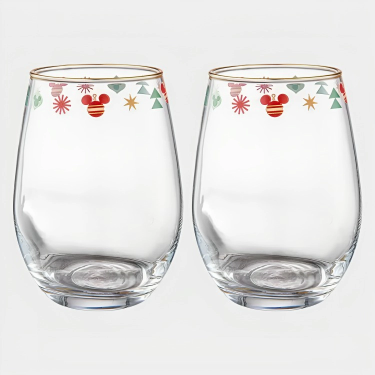 SET 2 VASOS REDONDOS 550ML NAVIDAD DISNEY CLASSIC - 1