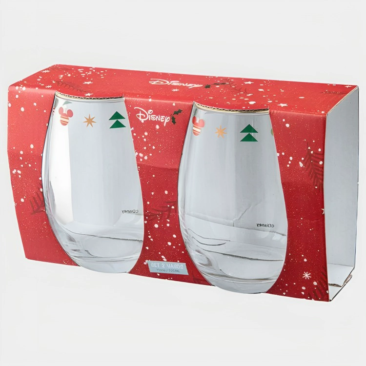 SET 2 VASOS REDONDOS 550ML NAVIDAD DISNEY CLASSIC - 3