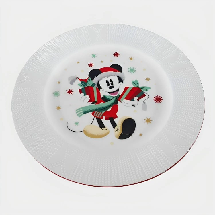 PLATO GRANDE TEXTURA CHALECO NAVIDAD DISNEY CLASSIC - 3