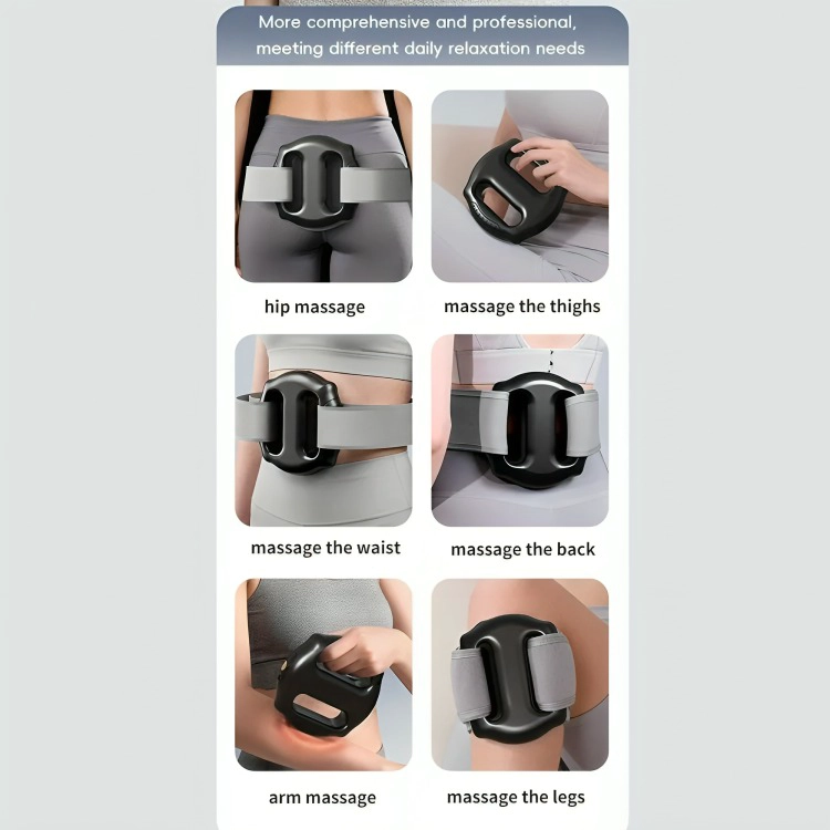 MASAJEADOR VIBRATORIO PORTATIL PARA MOLDEAR EL CUERPO - 1