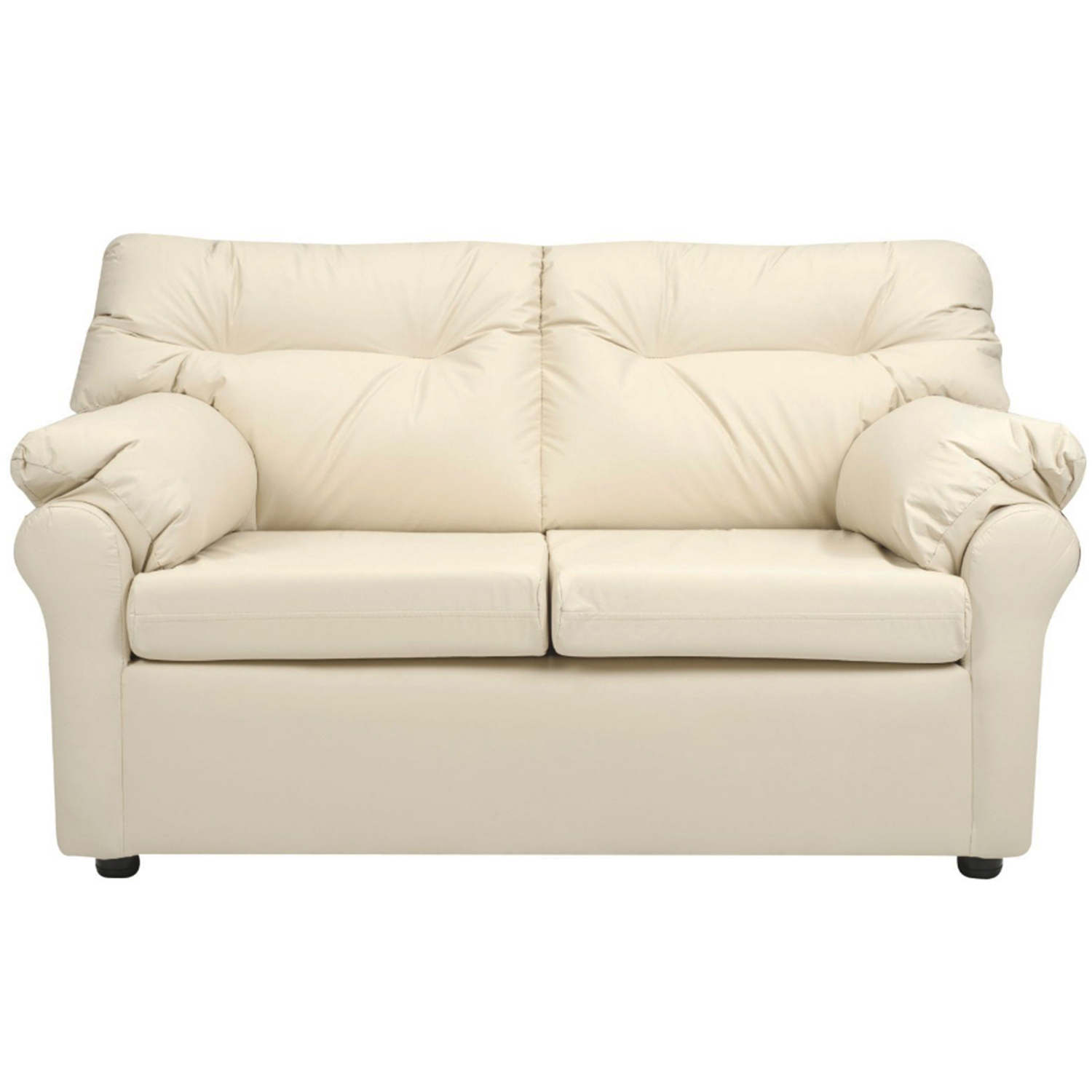 SOFÁ MUEBLES AMÉRICA 2 CUERPOS BEIGE - 1