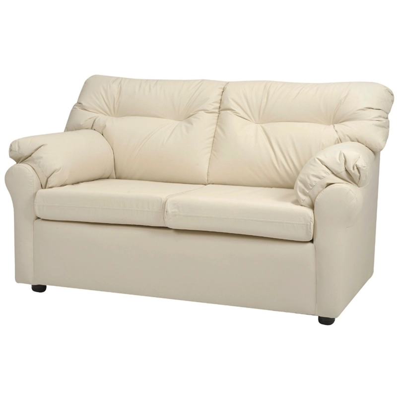 SOFÁ MUEBLES AMÉRICA 2 CUERPOS BEIGE - 2