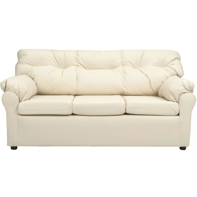 SOFÁ MUEBLES AMÉRICA 3 CUERPOS BEIGE - 1