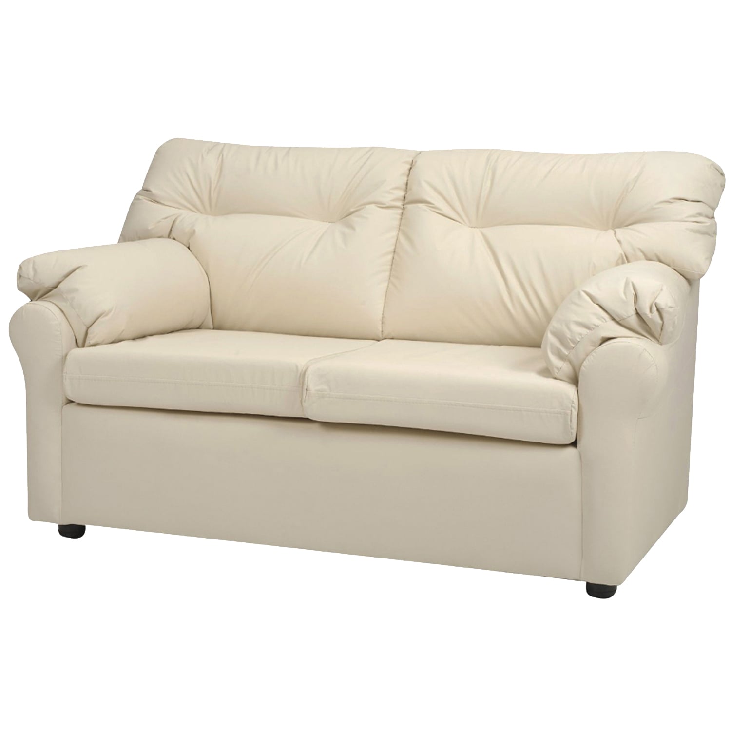 LIVING MUEBLES AMÉRICA 321 CUERO BEIGE - 3